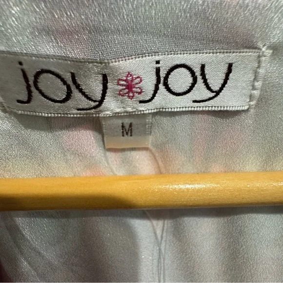 Joy Joy Medallion Print Ruffle Sleeve Dress Pockets NWT Size M Boho - Picture 6 of 9